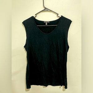 Eileen Fischer Black Tank Top